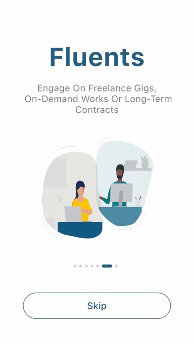 Fluents - Freelancers Network Screenshot