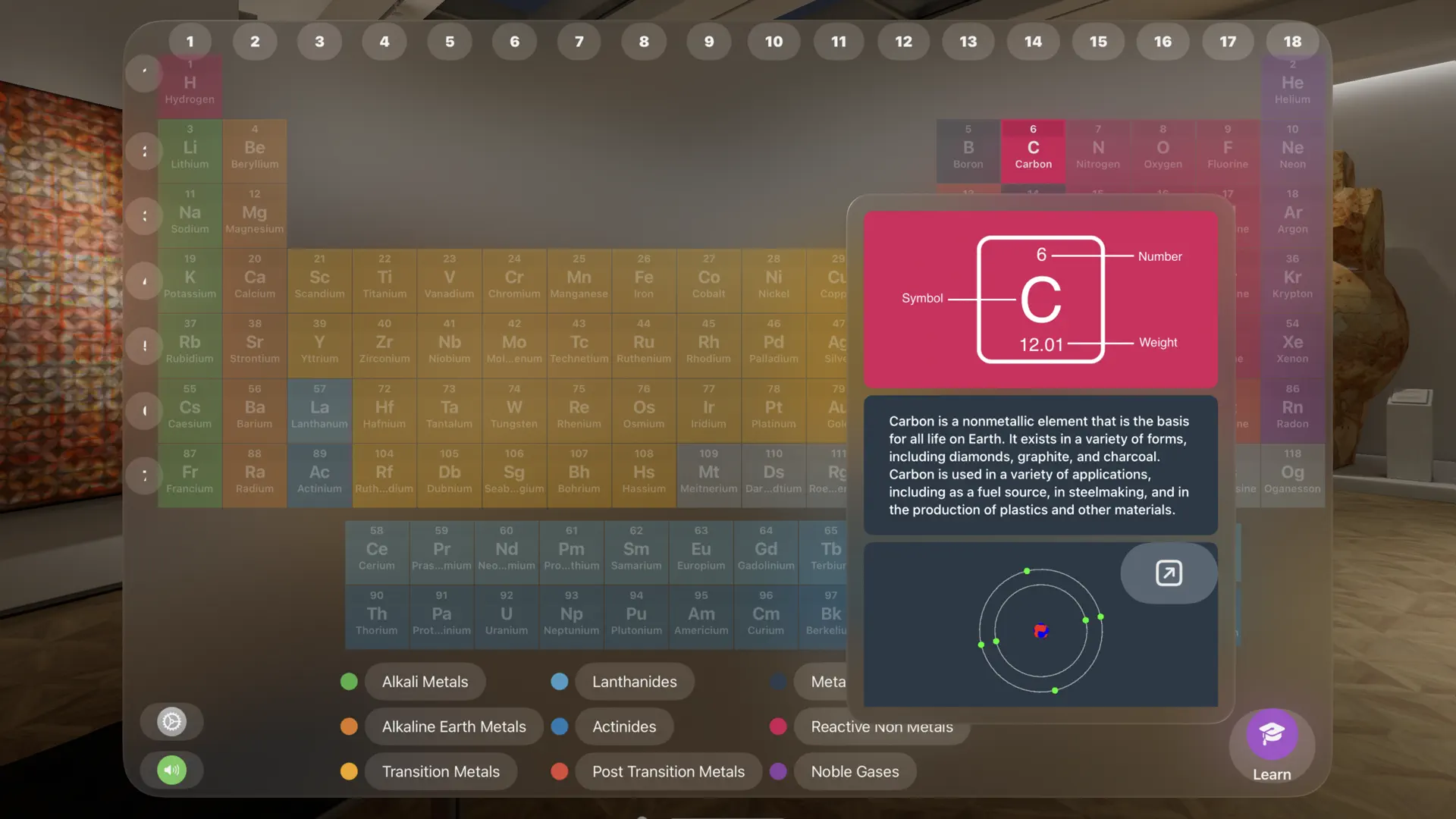 Chemistry Table: Learn+Explore screenshot 2