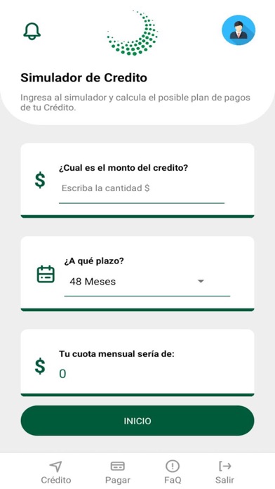 Planmed Financiación Screenshot