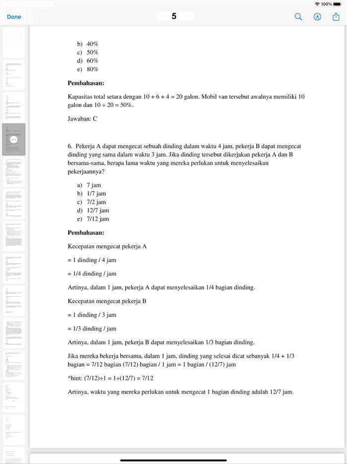 Soal Pembahasan SKD CPNS