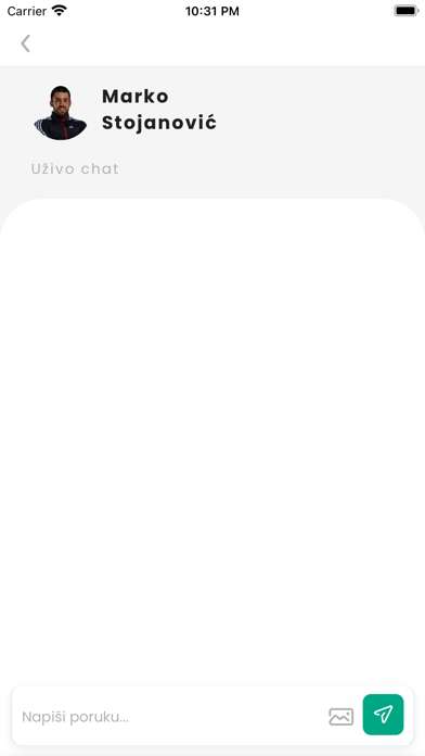 MS Fitness App Screenshot