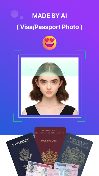 AI Passport - Visa & ID photos Screenshot