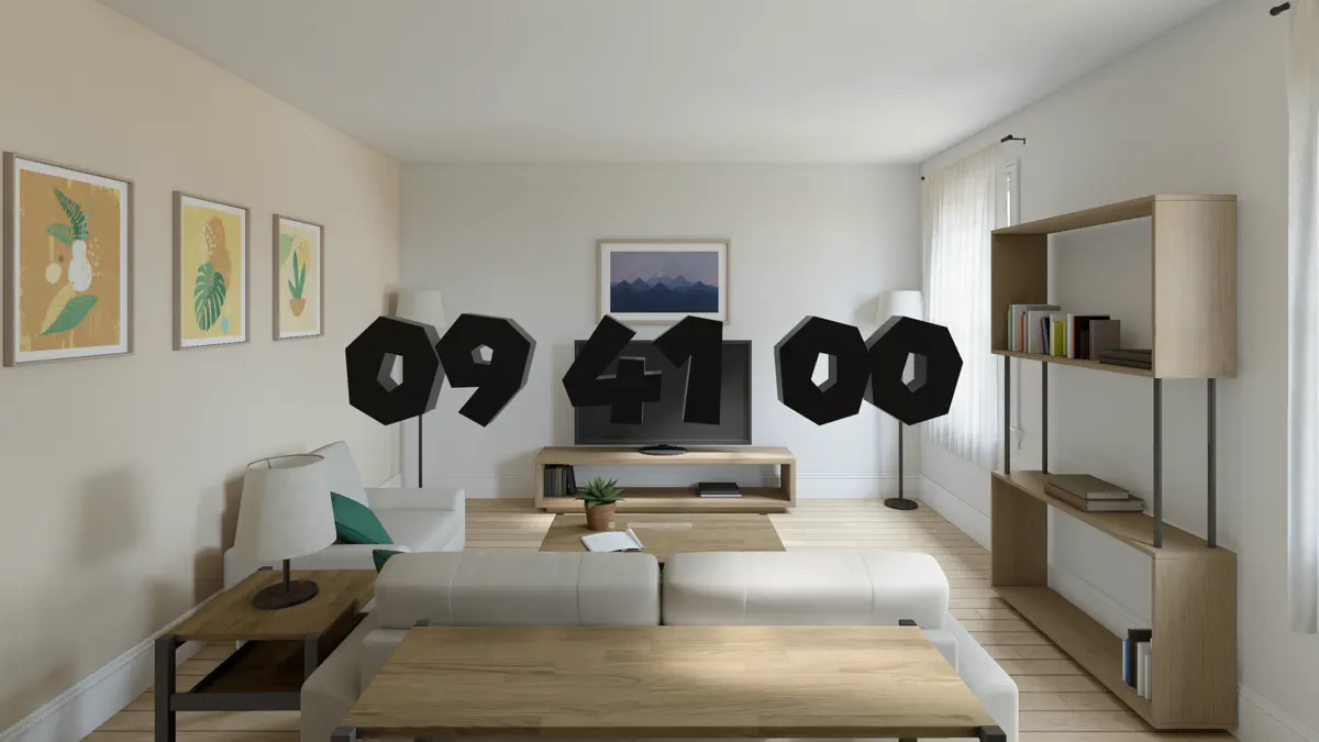 Clock - Spatial Time screenshot 1