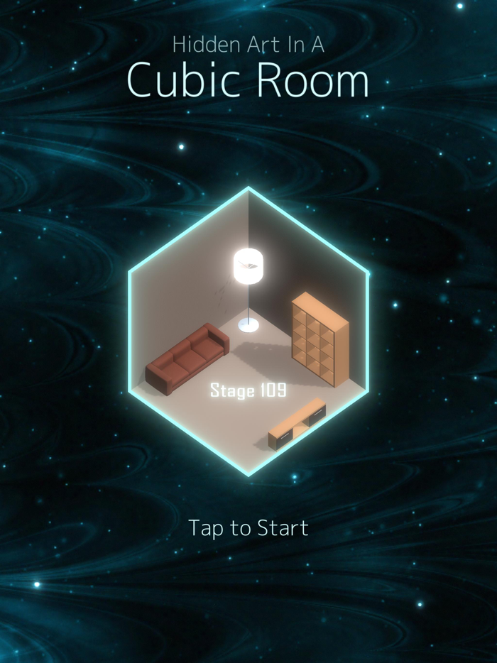 Hidden Art in a Cubic Room