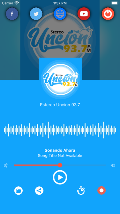 Estereo Unción 93.7 Screenshot