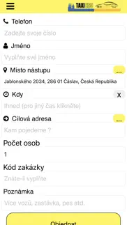 taxi eso kolín Čáslav iphone screenshot 3