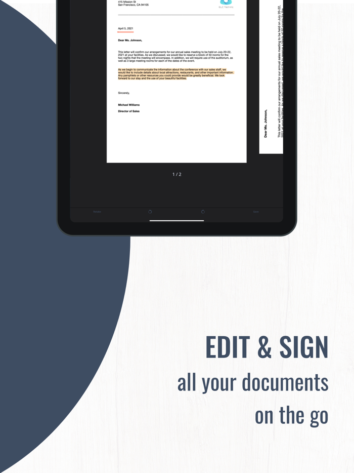 Scan Fly PDF Document Scanner