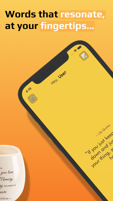 Motivation Quotes App Screenshot