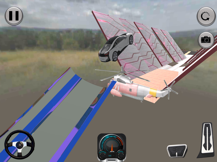 Mega Car Stunts Ramp Car Game