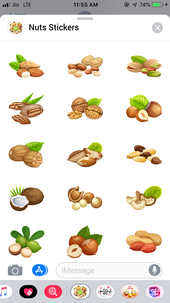 Nuts Emojis
