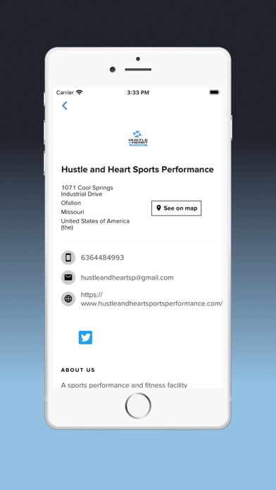 Hustle and Heart Sports Screenshot