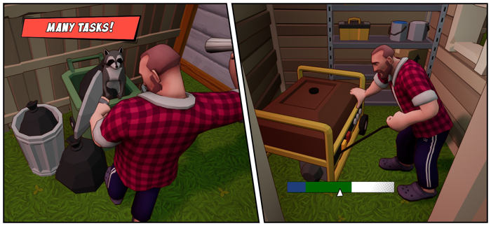 Angry Dad Arcade Simulator