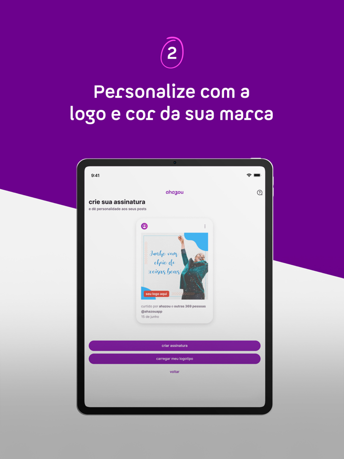 Ahazou seus posts prontos