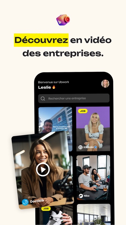 Hubwork : Recherche d'emploi