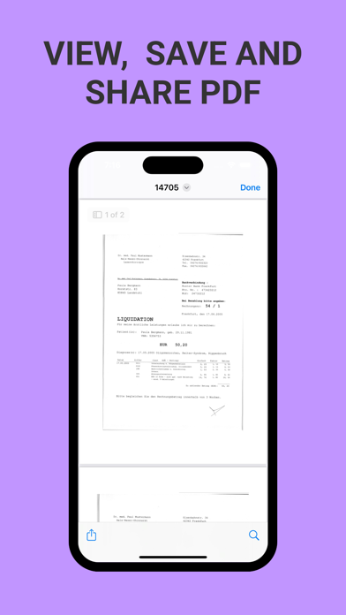 Photo to PDF Converter * Screenshot