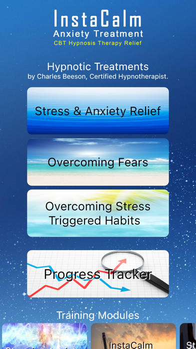 InstaCalm Anxiety Treatment Screenshot