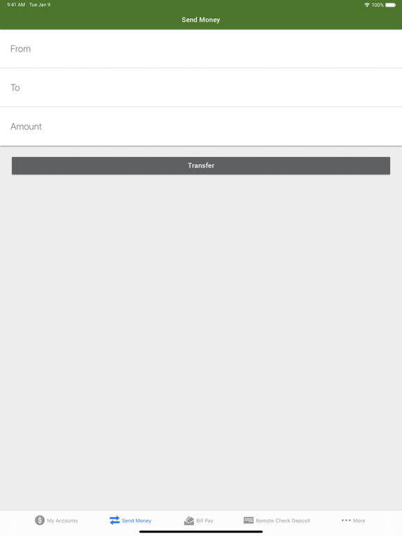 Pima FCU iPad screenshot 2 - Finance app