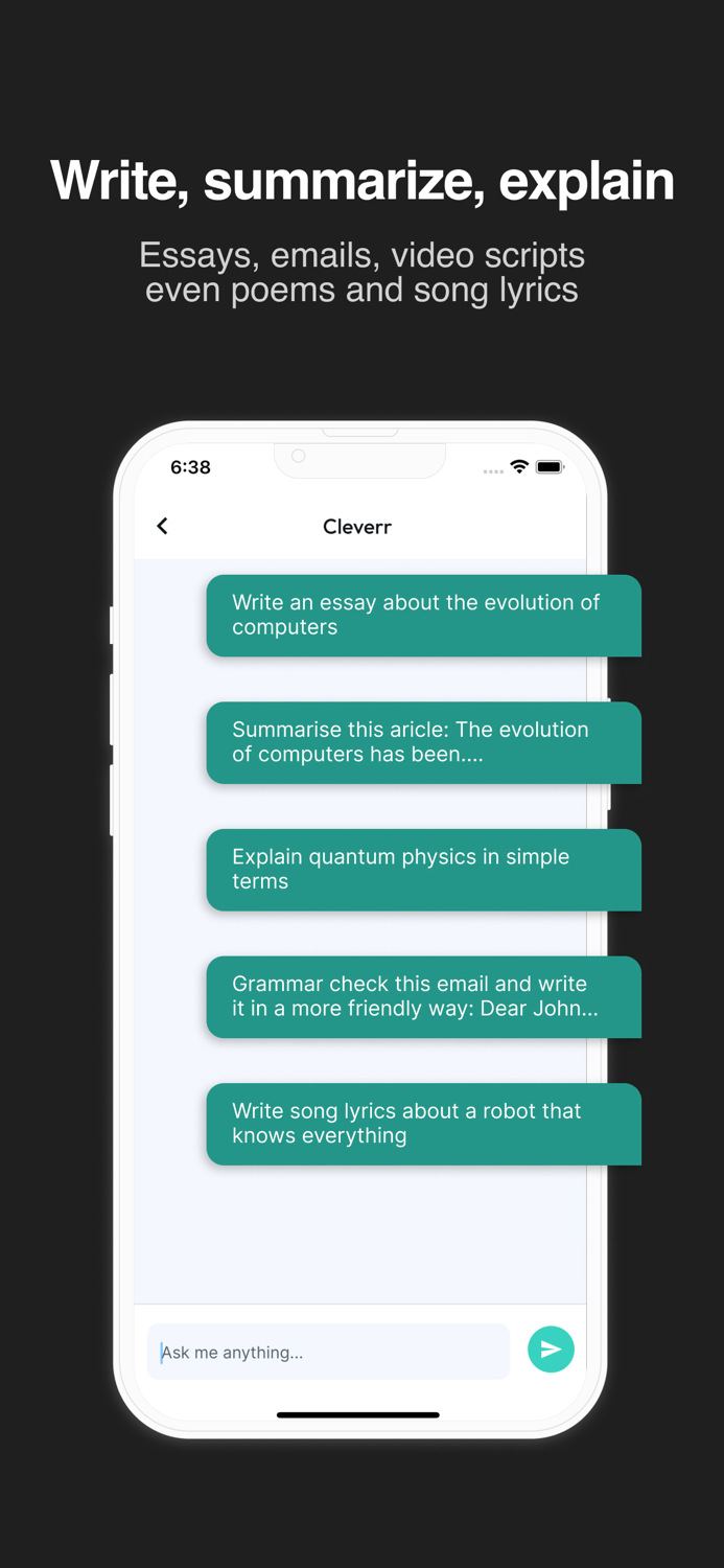 Cleverr - AI Assistant Chatbot
