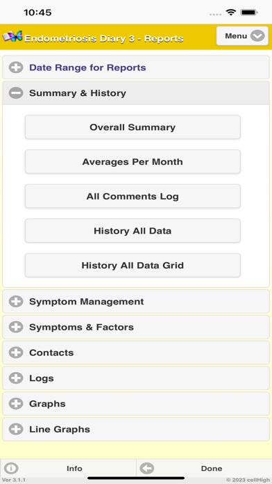 EndometriosisDiary3 Screenshot
