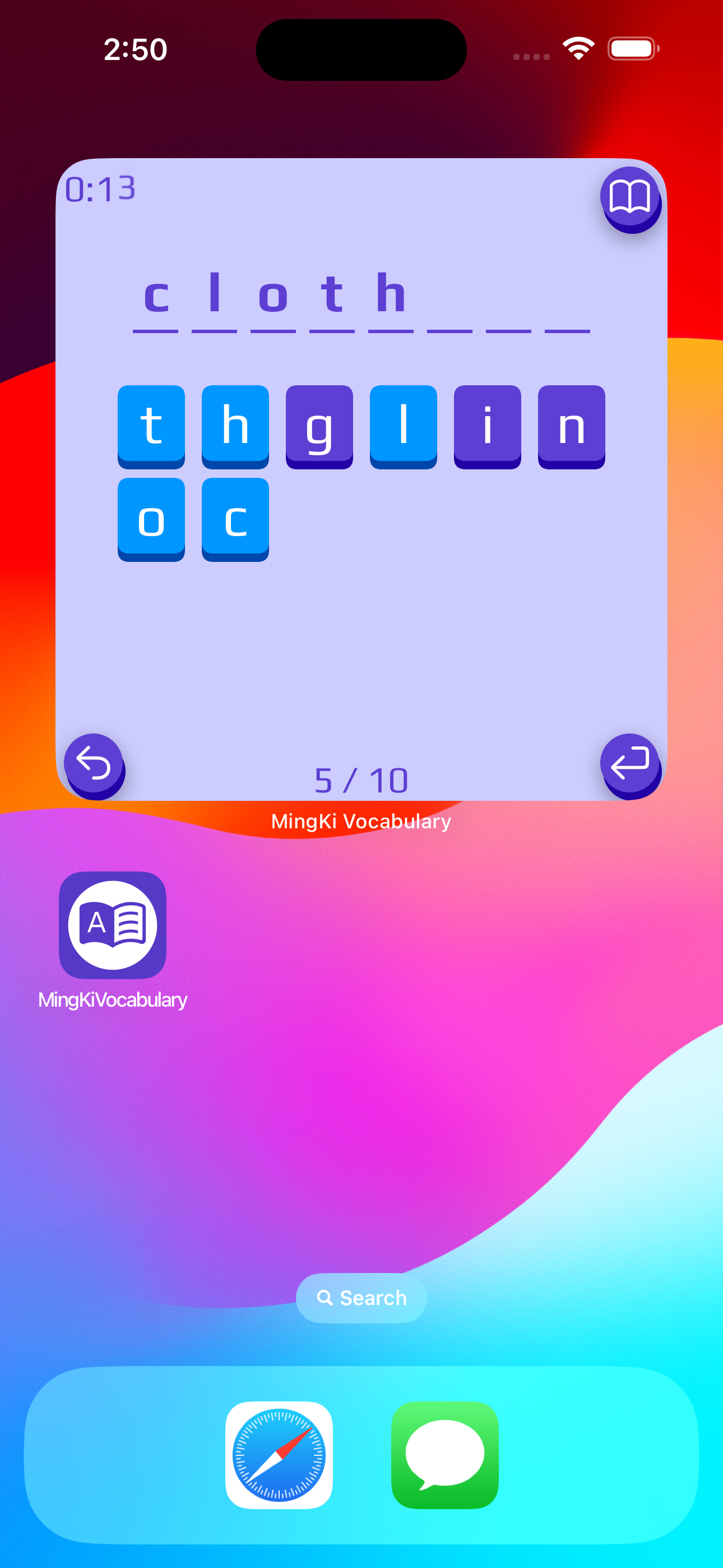 MingKi Vocabulary Games