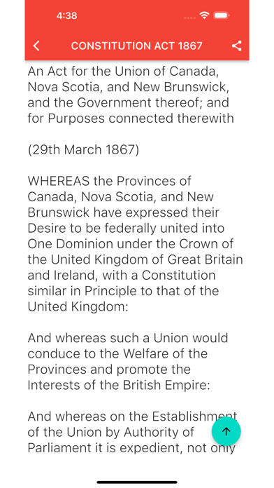 Constitution of Canada Screenshot