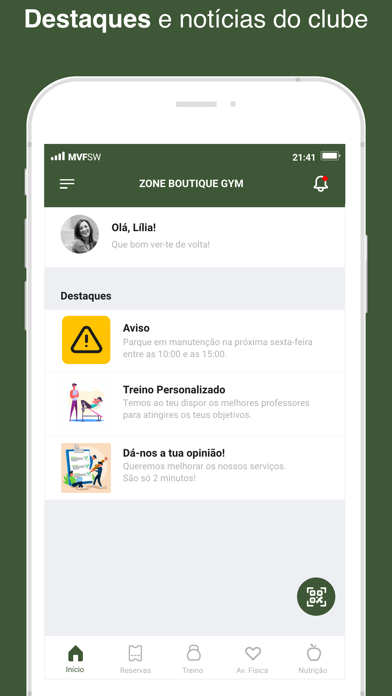 Zone Boutique Gym - GO Screenshot