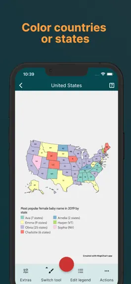 Game screenshot MapChart App hack