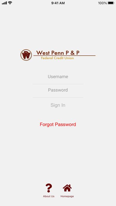 WestPenn P&P FCU Mobile Screenshot