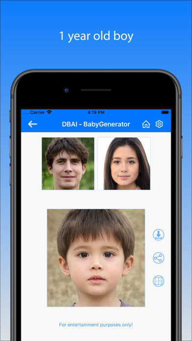 BabyGenerator - 赤ちゃんの顔を予測のおすすめ画像1