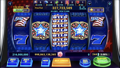 Slots Vegas Lights - 5 Reel Screenshot