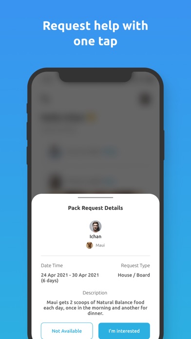 My Pack: pet-sitting and more Screenshot