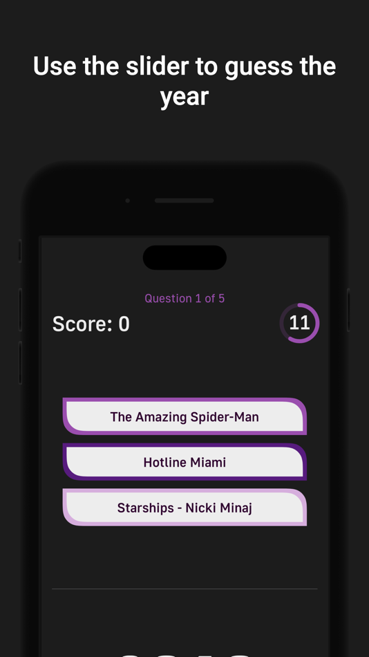 #3. Guess The Year Challenge (iOS) 由: Eric Ziegler