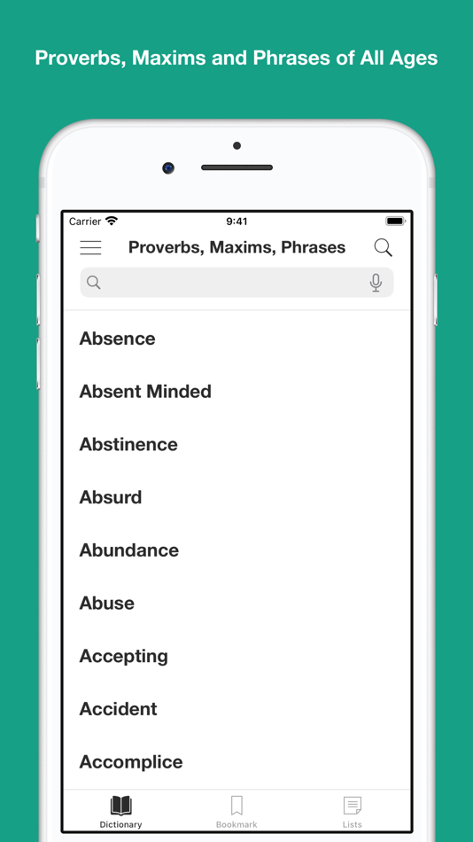 Proverbs, Maxims and Phrases - 4.0 - (iOS)
