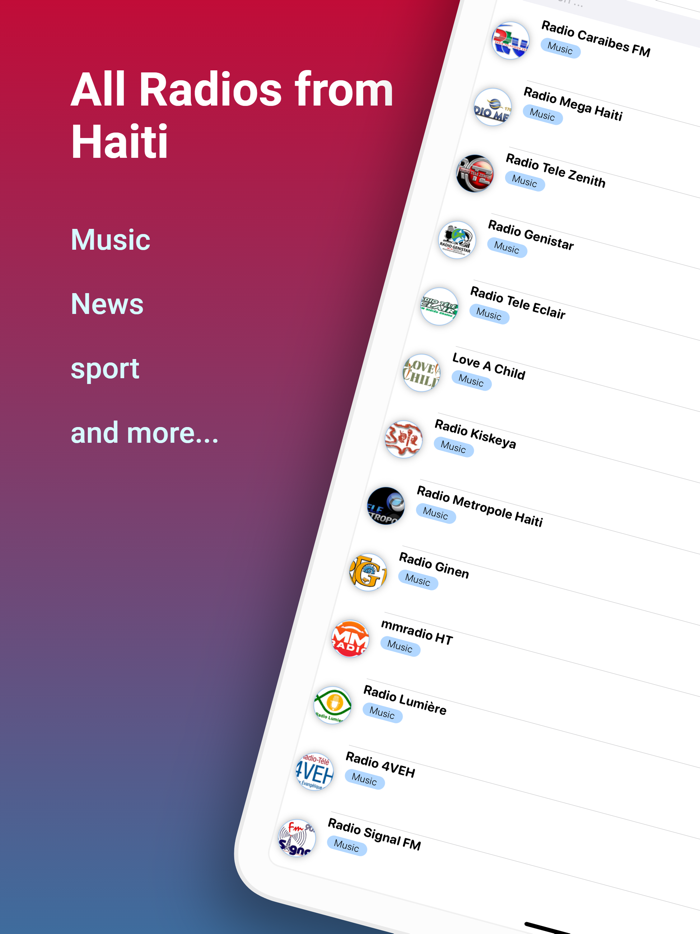 Radios dHaïti - Haïtien FM AM