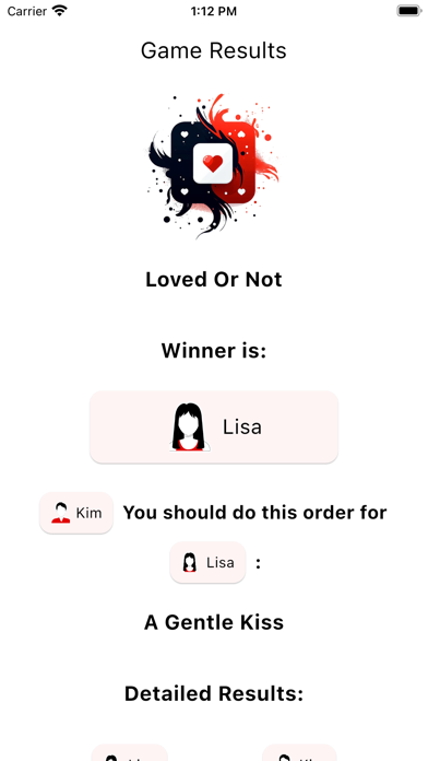 Love Night Game Screenshot