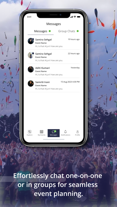 Aura Events Screenshot