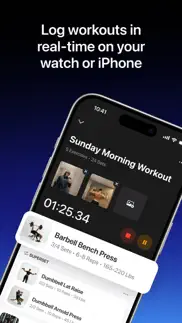 train fitness workout tracker iphone screenshot 2