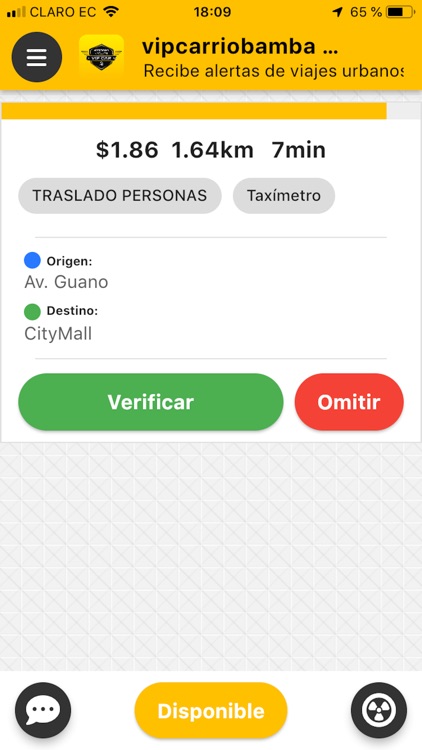 VIPCAR Riobamba - Conductor