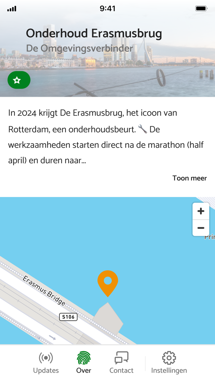 Erasmusbrug Groot Onderhoud