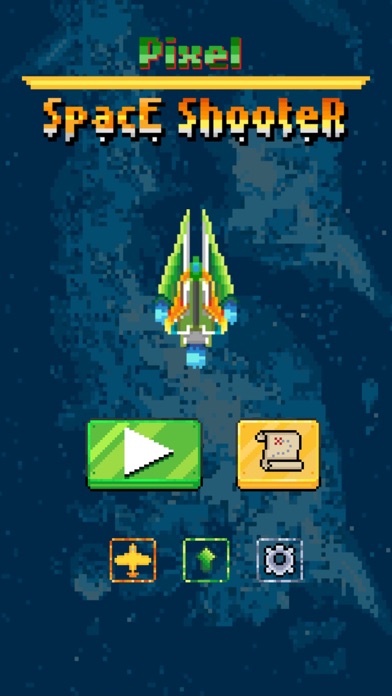 Pixel Space Shooter Galaxy Screenshot