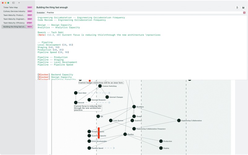 Screenshot #1 pour Map — Wardley Maps