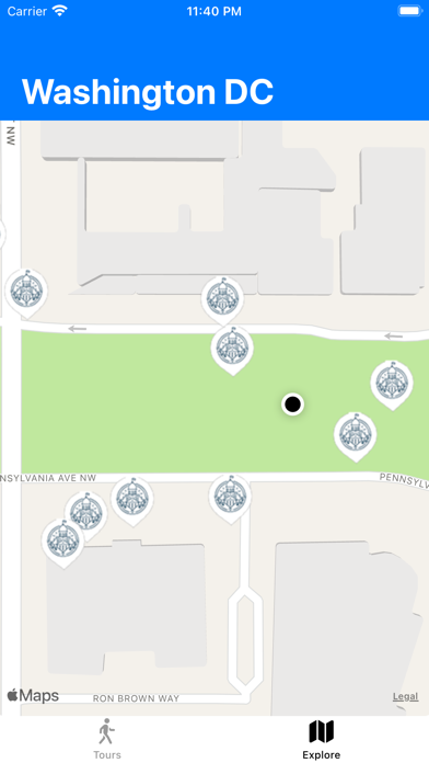 Historic Washington DC Tour Screenshot