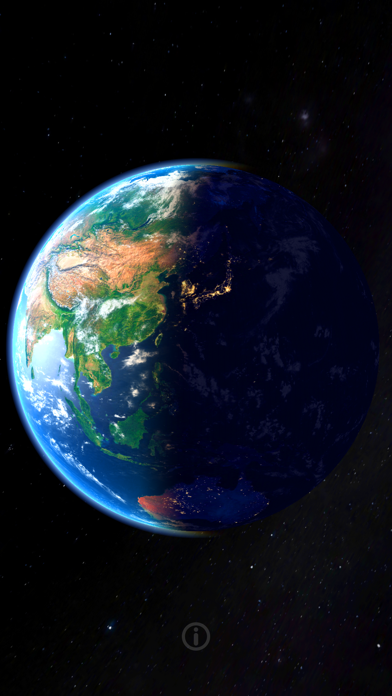 3D Earth & moon, sun and stars Screenshots