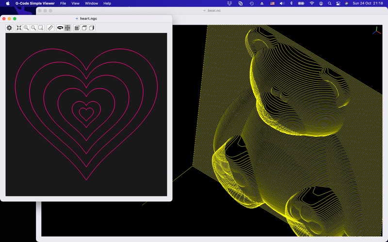 Screenshot #3 pour G-Code Simple Viewer