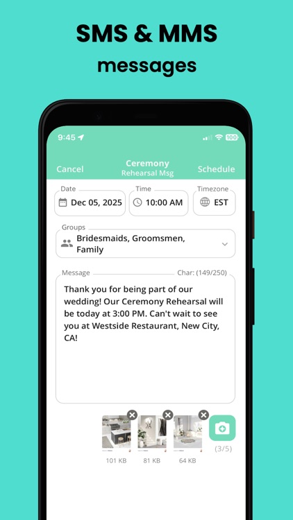 WedTexts - Wedding Texting