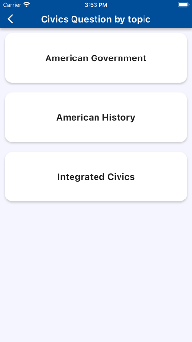 US Citizenship Exam 2024 Screenshot