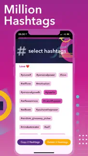 hashtag generator app iphone screenshot 2