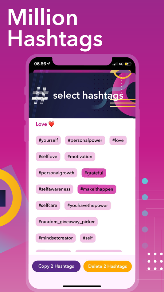 #2. Hashtag Generator App (iOS) 由: Eli Bitton