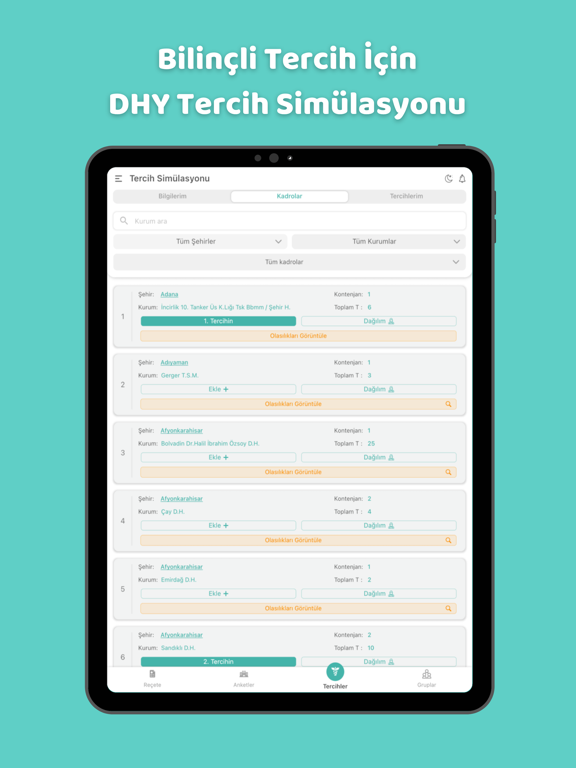 Screenshot #4 pour DHY Asistanı