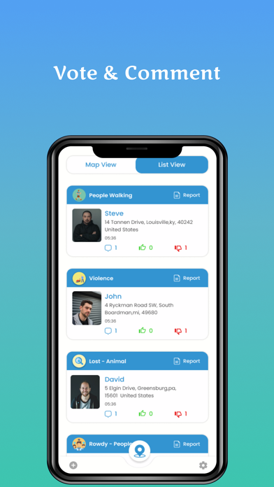 SafeGo Stay Safe Screenshot